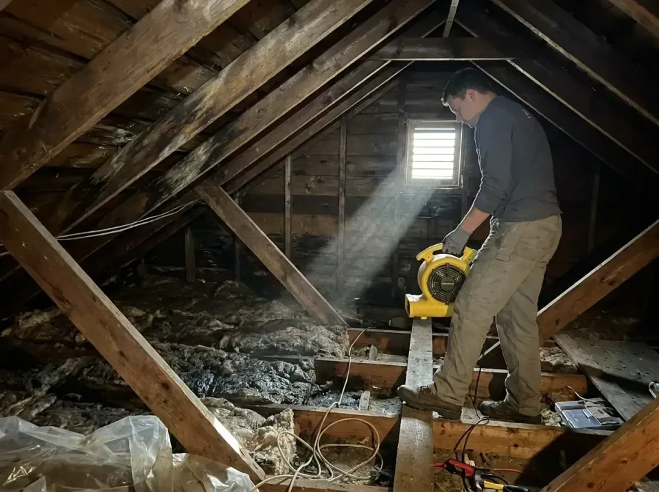attic-water-damage-drying-proc-007 — frequently asked questions, Emergency Water Extraction & 24/7 Flood Response in Avoca,…